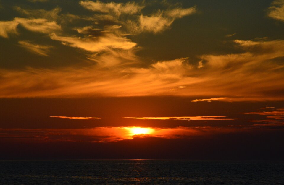 Nature dusk sky