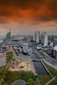 Buildings architecture canal photo