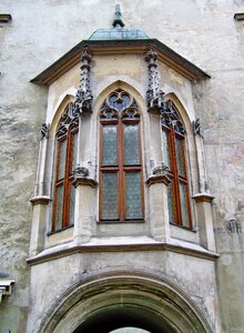 Architecture gothic balcony