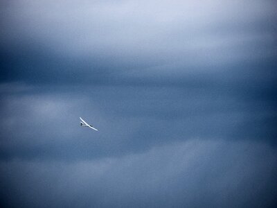 Jet flying wind