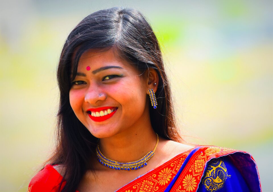 People smile