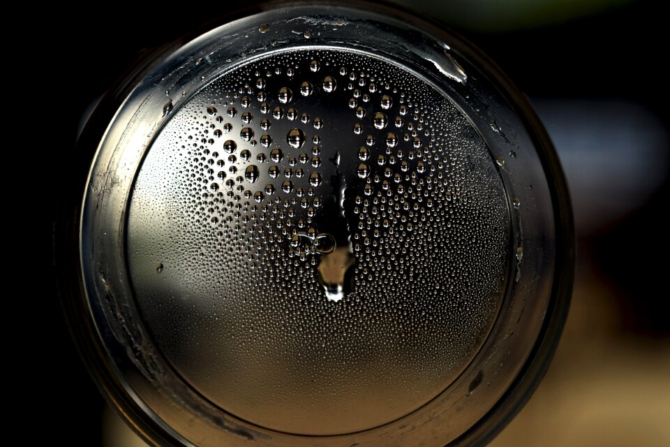 Droplets slightly cold Free photos