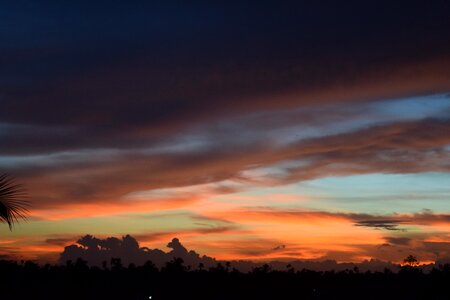 Dawn sky sun photo