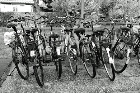 Bicycles bike racks sw photo