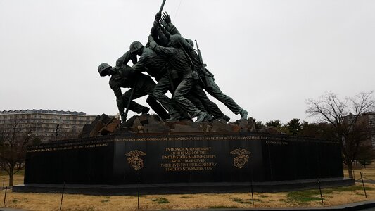 Military war statue