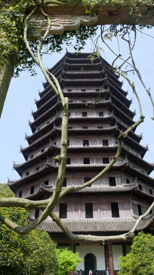 Old sky temple