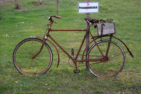 Bike classic rust photo