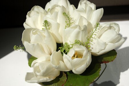 Bouquet de fleurs romantic white flowers