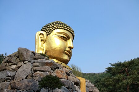 Sculpture outdoors buddha