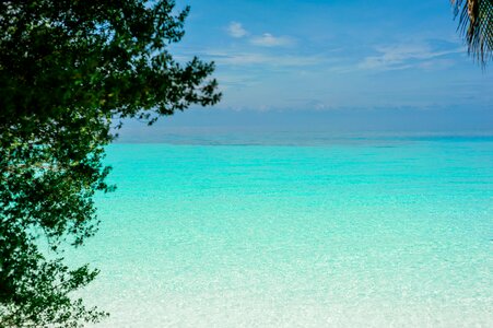 Idyllic water maldives