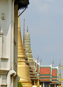 Gold thailand buddhism photo