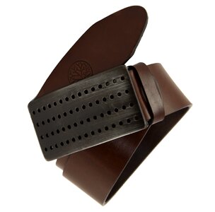 Genuine leather clip buckle