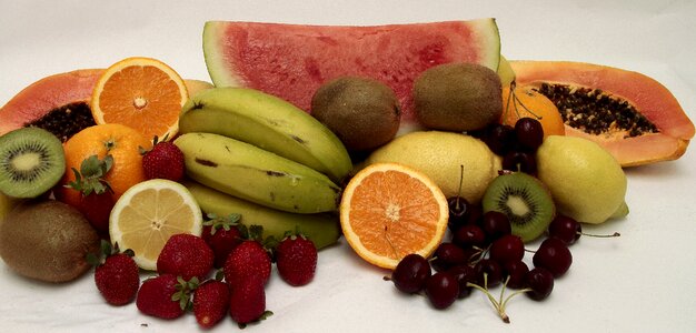 Kiwi fruits orange