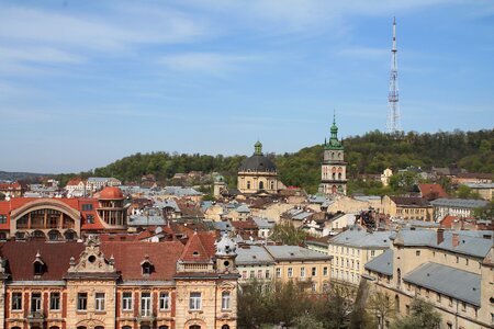 Ukraine lviv panoramic photo