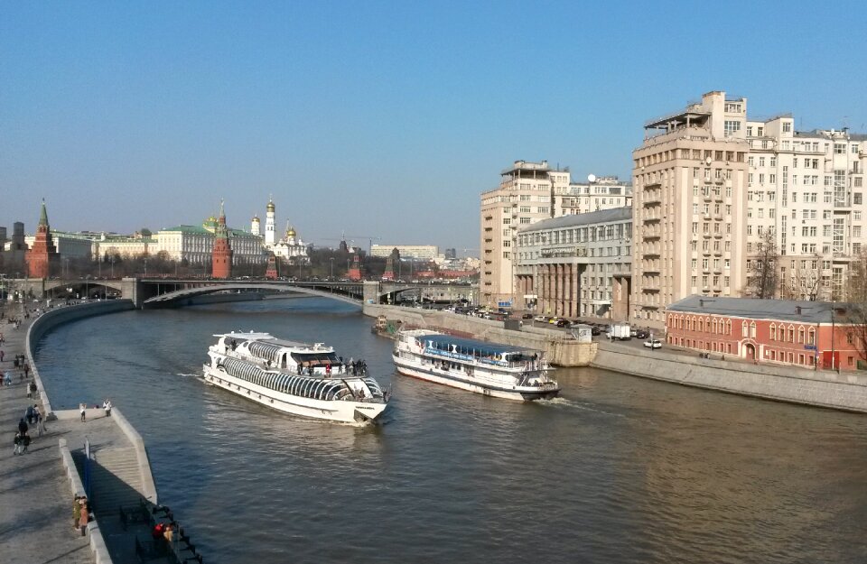 The moscow river architecture monument
