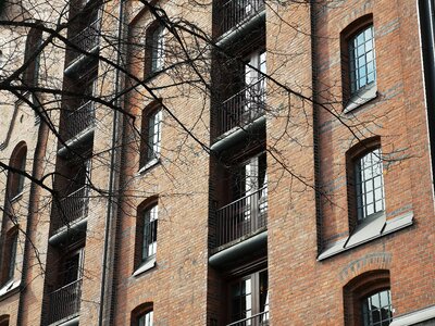 Old window building