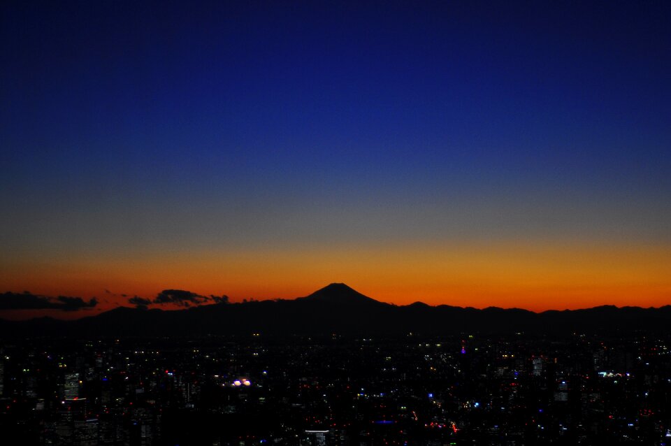 Japan mount fuji skytree