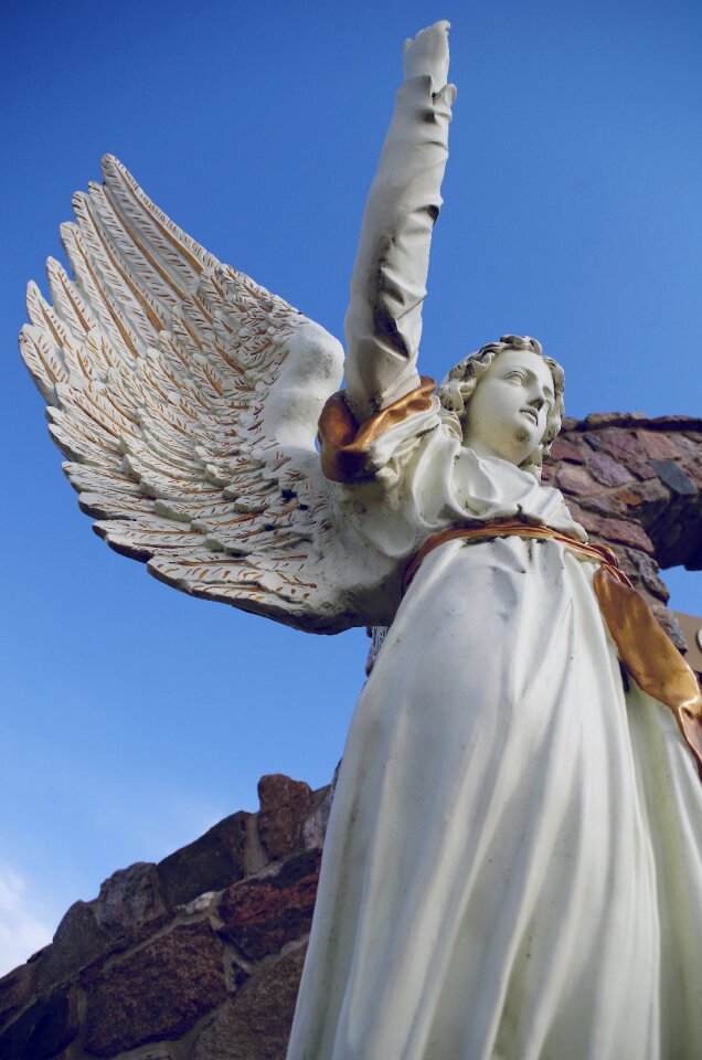 Religion sculpture the statue