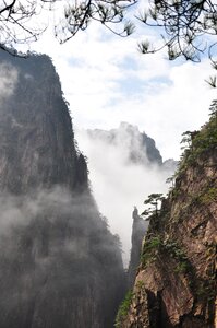 Rock tourism huangshan photo