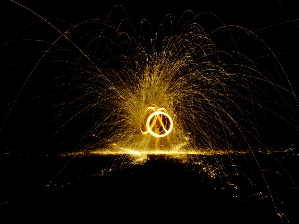 Explosion festival light