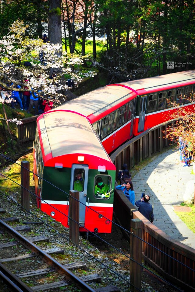 Railway alishan alishan train