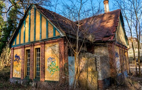 Roof rustic brick photo