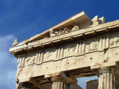 Acropolis parthenon athens photo