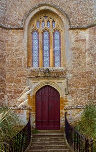 Doorway entrance old photo