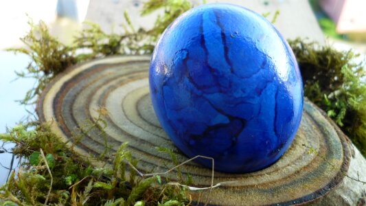 Ast-disc easter egg blue photo