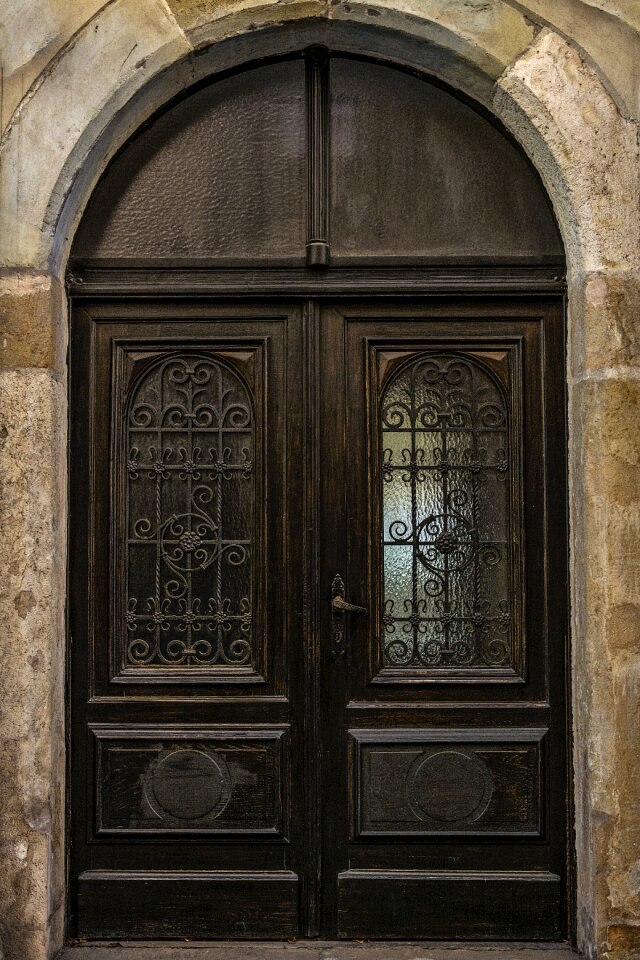 Old facade house