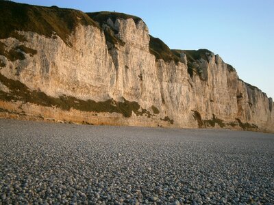Rocks pebble beach boulders photo
