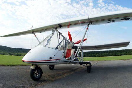 Aircraft vehicle aerodrome photo