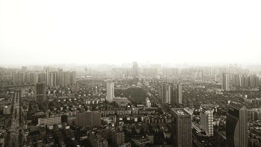 Skyline city people