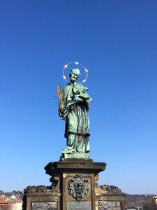 Architecture monument prague photo