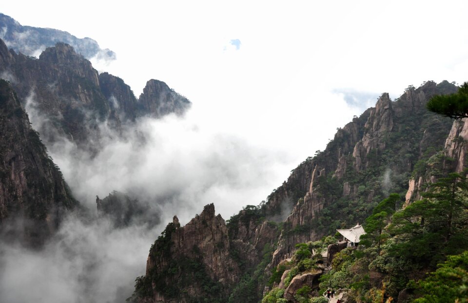 Rock tourism huangshan