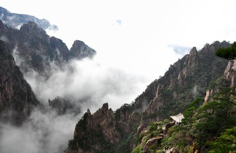 Rock tourism huangshan photo