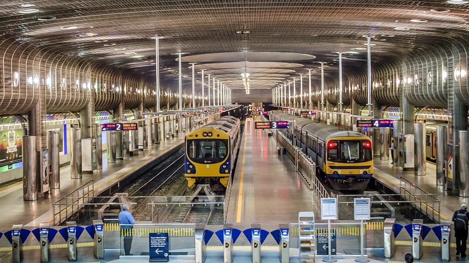 Platform destination railway photo