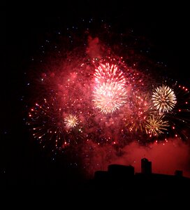 Fireworks explosion festival