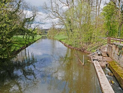 Fish ladder waters nature photo