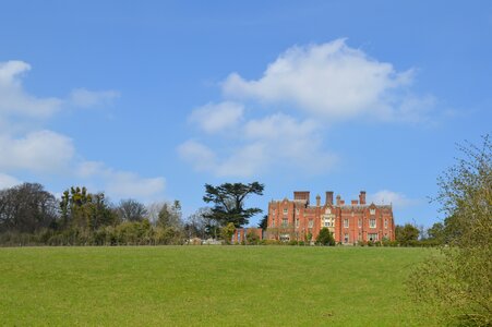 Nature sky country house