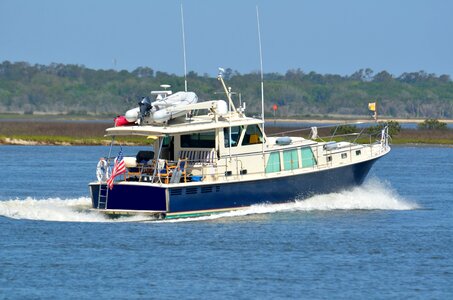 Nautical outdoors river photo