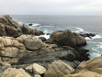 Rock nature ocean