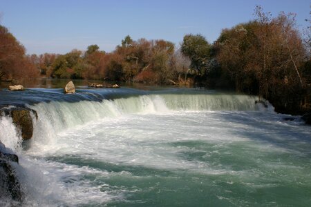 River nature water