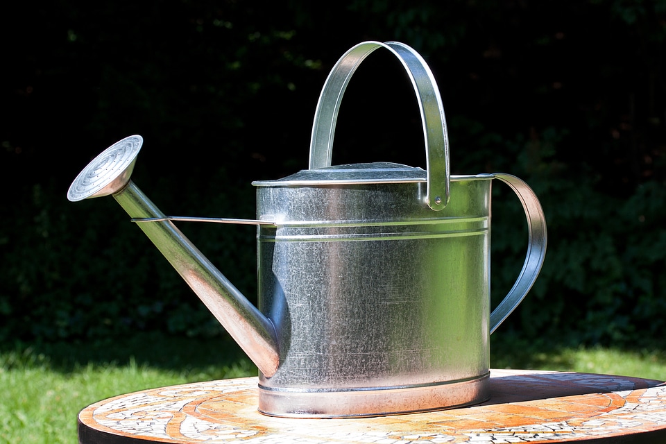 Casting shower zinc plated