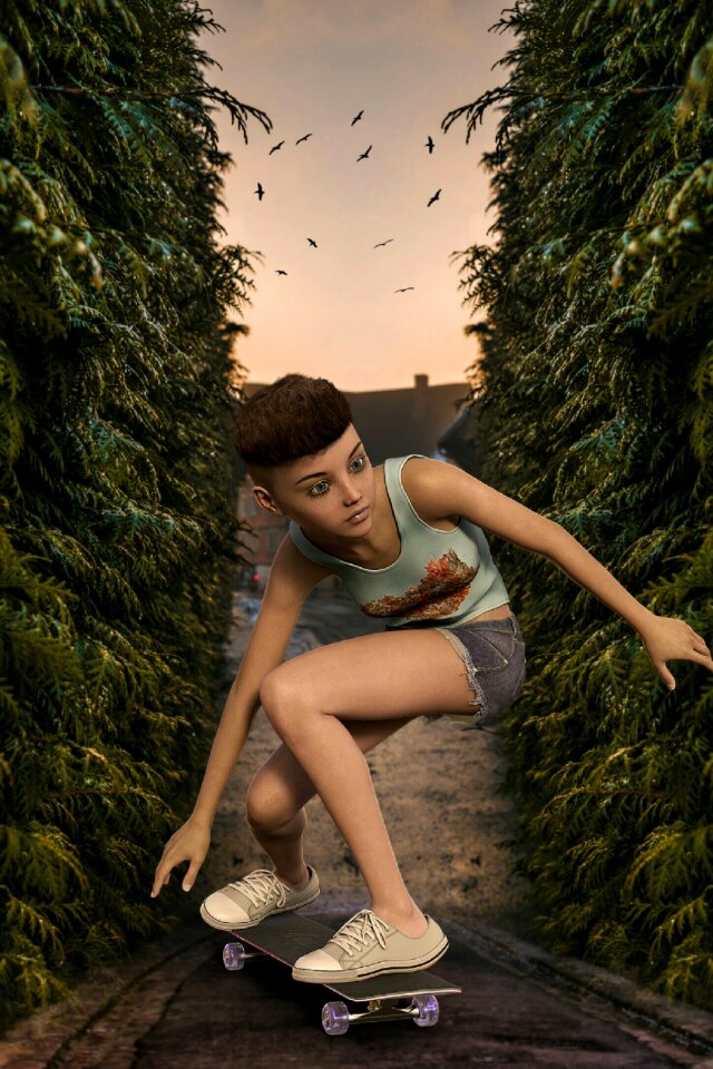 Outdoors nature woman