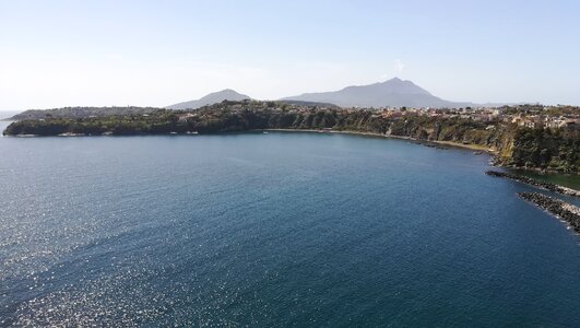 Panoramic landscape travel