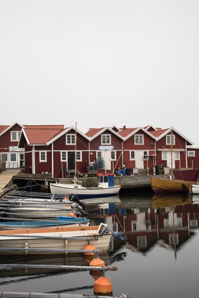 Bohuslän skärhamn boathouses