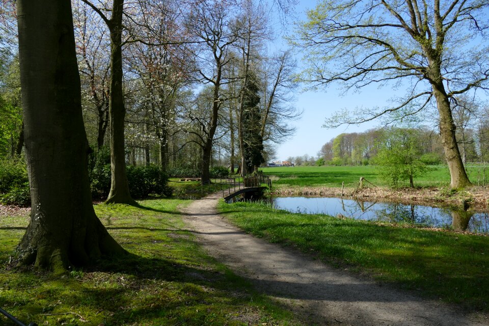 Hiking path water