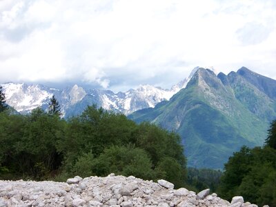 Triglav alpine hiking trekking photo