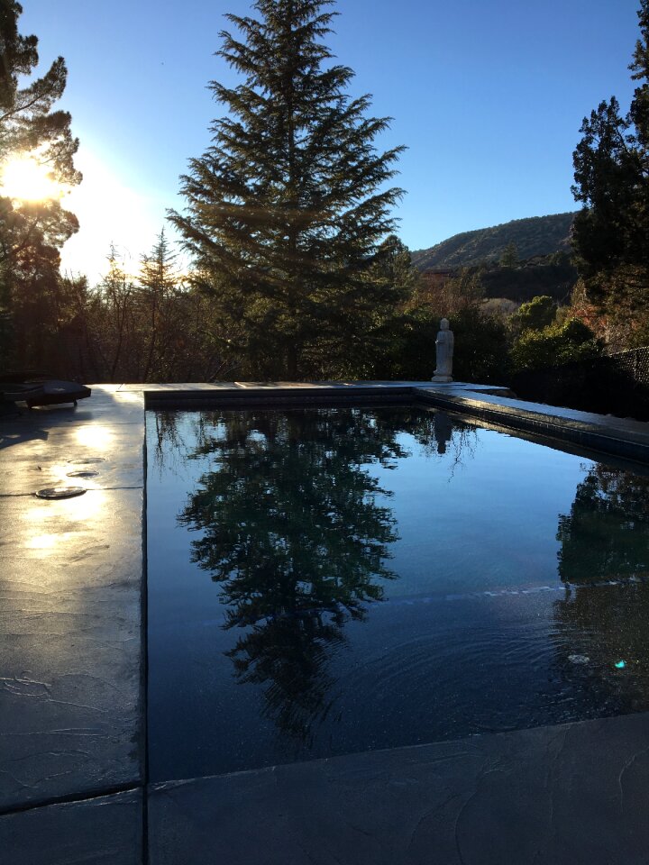 Reflection pool design